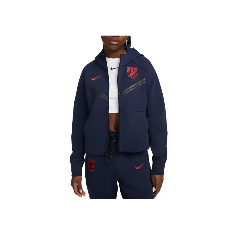 Nike USA Soccer Team Olympic Series Sweatshirt Women's Obsidian Color/Sports Red-0