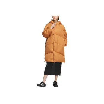 Adidas Originals Clover Series Outfit FW24 Down Jacket Women's Tech Copper