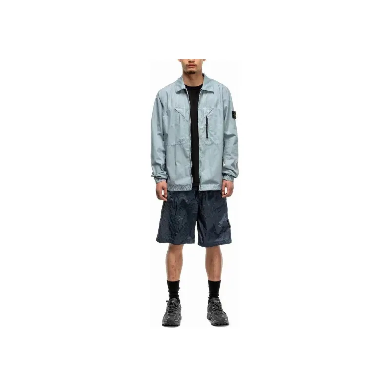 STONE ISLAND Jackets & Coats Unisex Light Blue-2