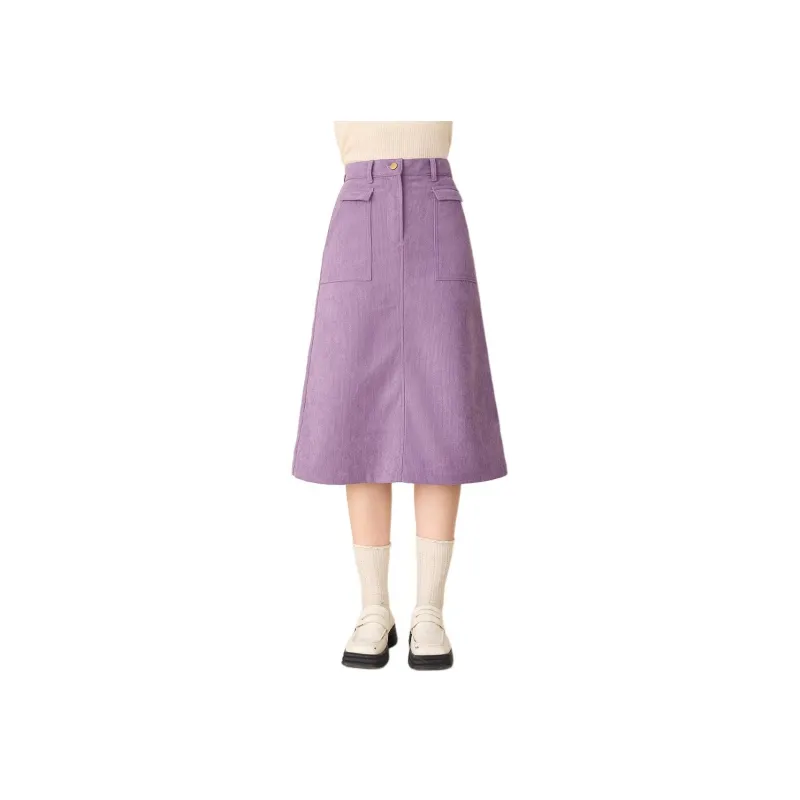 FAWENXIANGZI Casual Long Skirt Women's-7