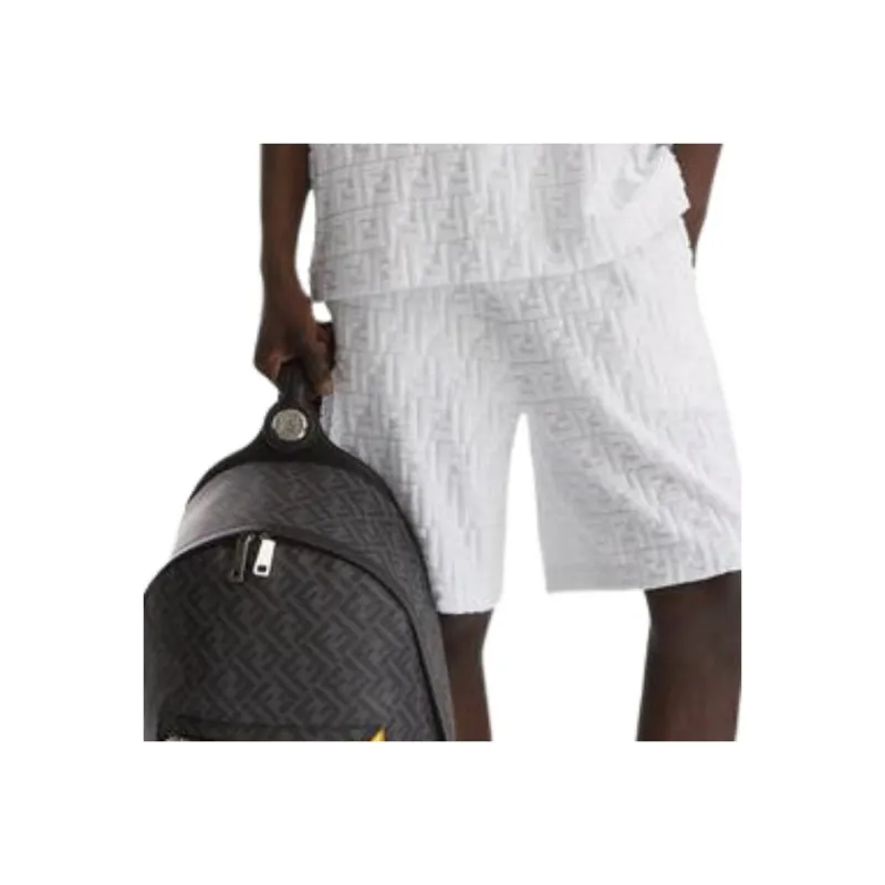 FENDI Ff Jacquard Bermuda Shorts-4