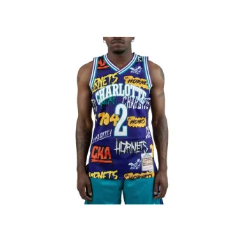 Mitchell & Ness x NBA SWINGMAN Fan Edition Basketball Jerseys Men's Purple