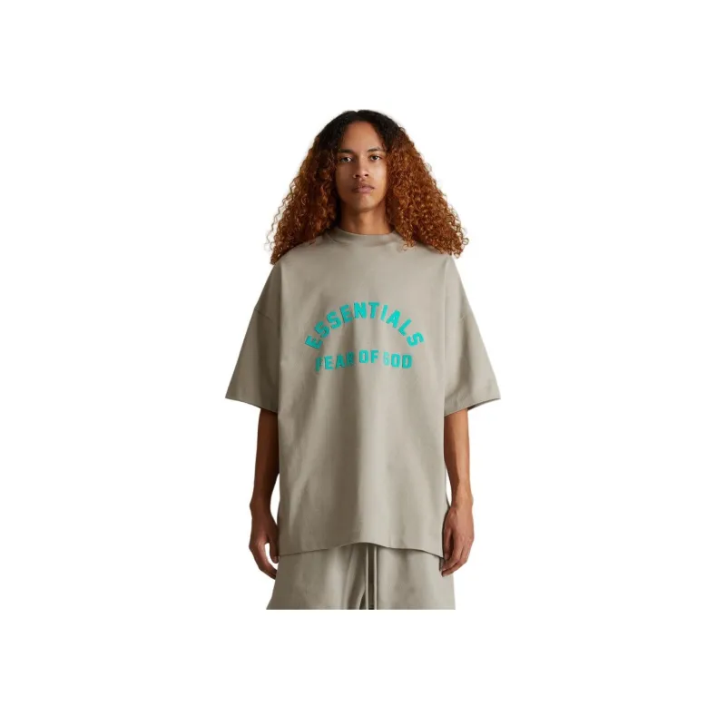 Fear Of God Essentials Logo print T shirt-2
