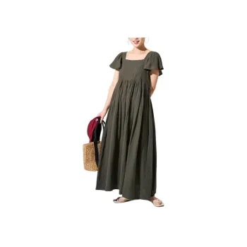 FREAK'S STORE Short Sleeved Dress Women's Brown