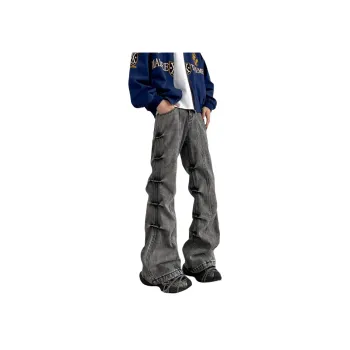 NEAR HERE Jeans Unisex Black