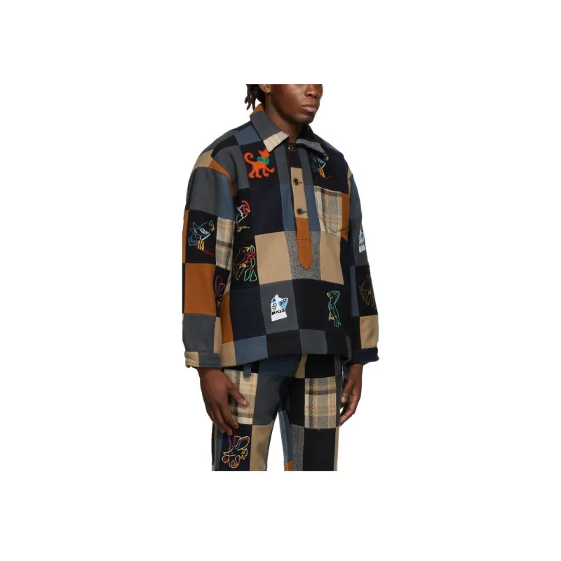 BODE Jackets Men Blue-2