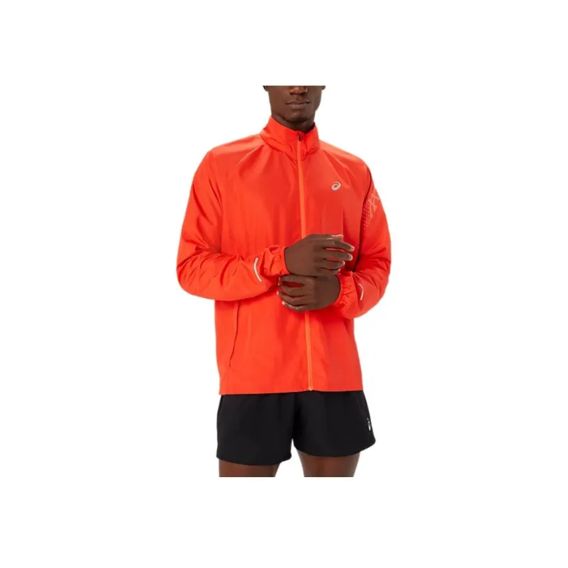 Asics ICON JACKET Jackets Coats Men's True Red/Sunrise Red-0