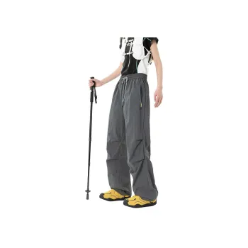 GROW DATE Casual Pants Unisex Black