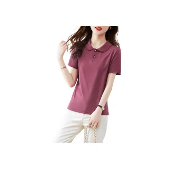 XWI T Shirt Women's Dark Reddish Purple