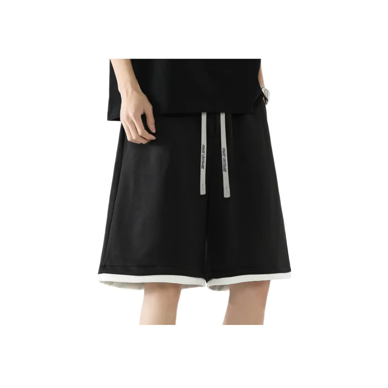 FAKE VINTAGE Casual Shorts Unisex-0