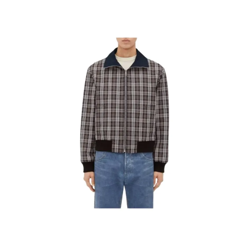 Bottega Veneta Reversible Checked Blouson-2
