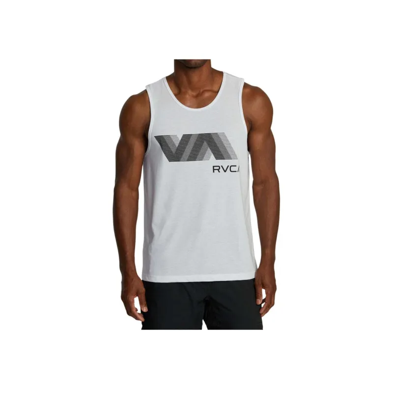RVCA Tank Tops Men White-2