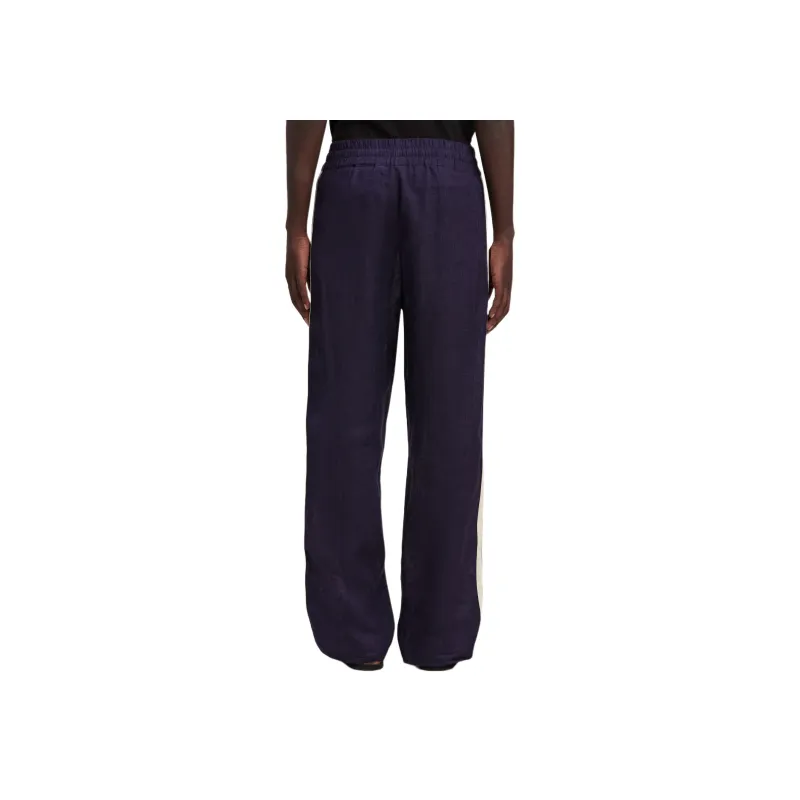 PALM ANGELS Logo Embroidered Side Stripe Detailed Track Pants-2