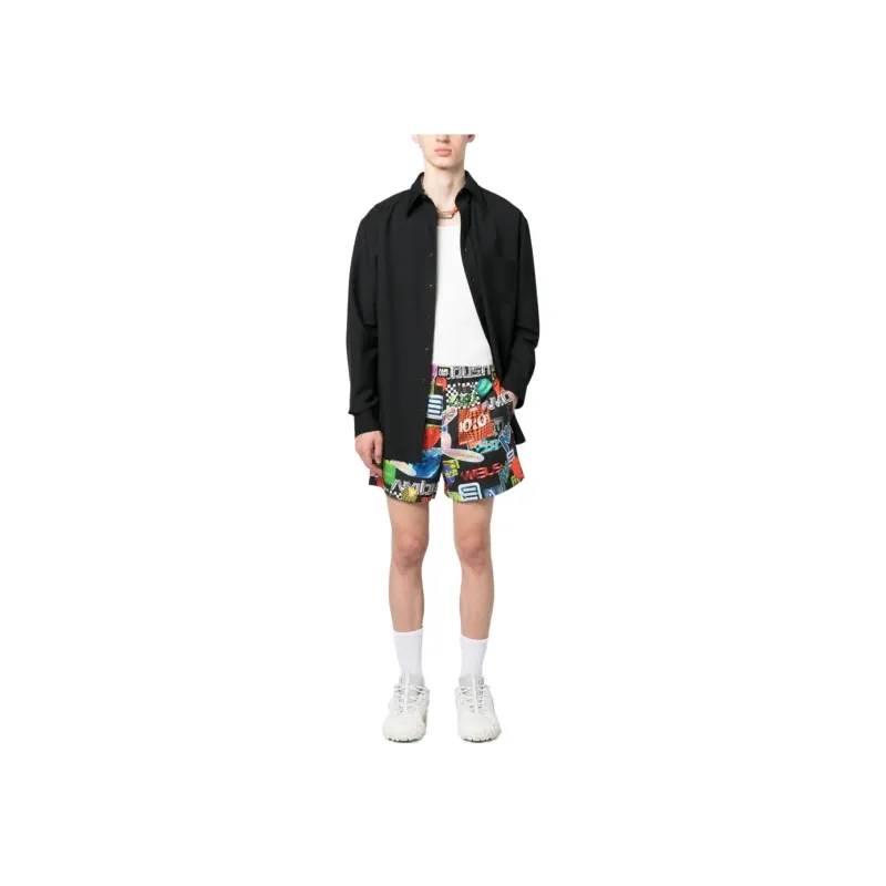 AMBUSH Graphic print Elasticated waistband Shorts-1