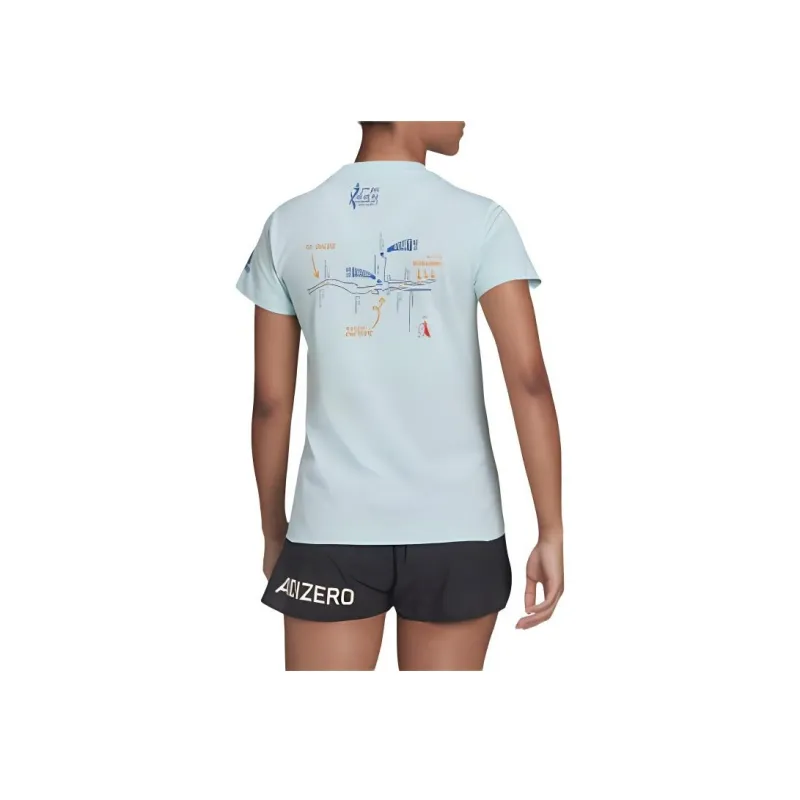 Adidas T Shirt Women's Mint Green-2