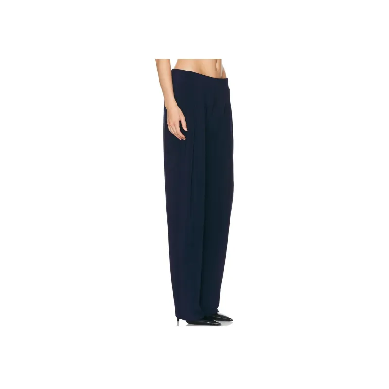 NORMA KAMALI High waisted Straight leg Trousers-2