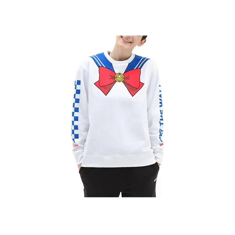 Vans X Pretty Guardian Sailor Moon Women's L/S Tee White-2