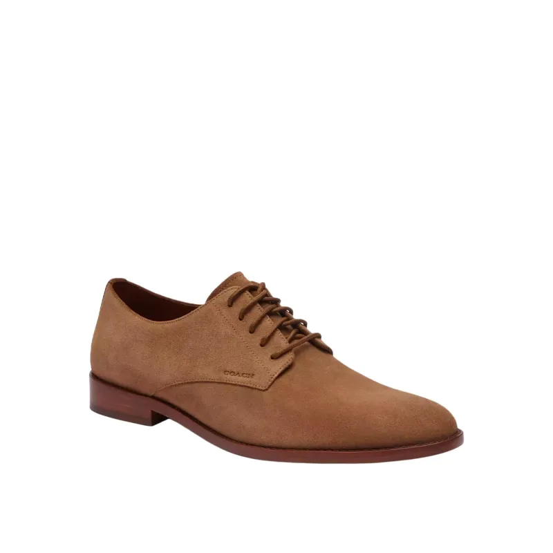 COACH Davi Derby Casual Shoes Men's Brown-2