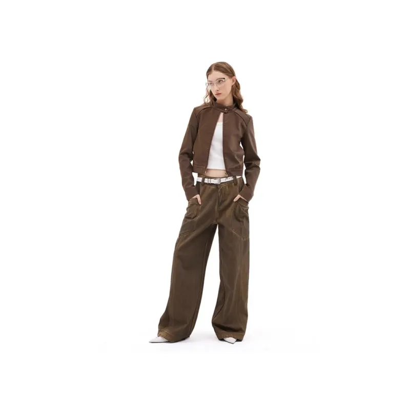 Universal Templates Jeans Unisex Brown-4