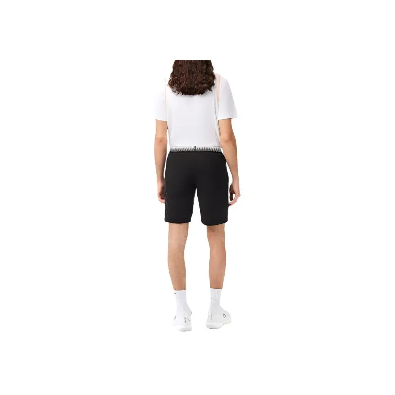 LACOSTE Daniel Medvedev Collaboration Casual Shorts Men Black-2
