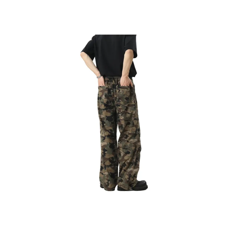 T-IRA Jeans Unisex Jungle Camouflage-3