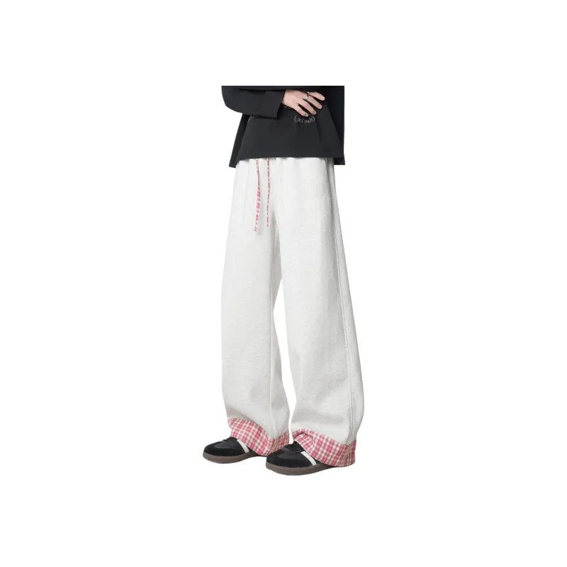REXSHION Casual Pants Unisex Black-5