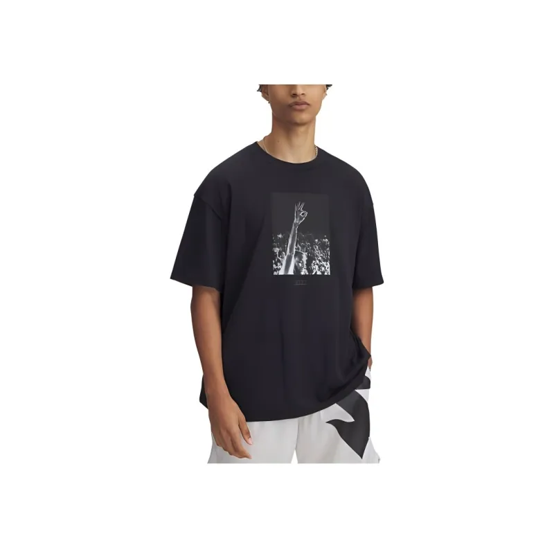 Under Armour T Shirt Men's Black 001-2