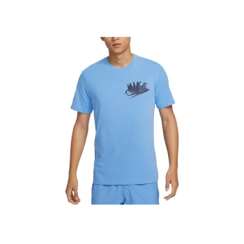Nike Clothing T Shirts Men Blue