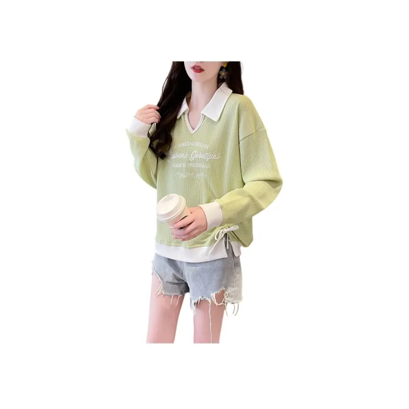Oudifu Sweatshirts Women's-0
