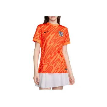 Nike EnglandWomen's TeamStadiumGoalkeeper Soccer Jerseys Women's Full Orange/Safety Orange/Black