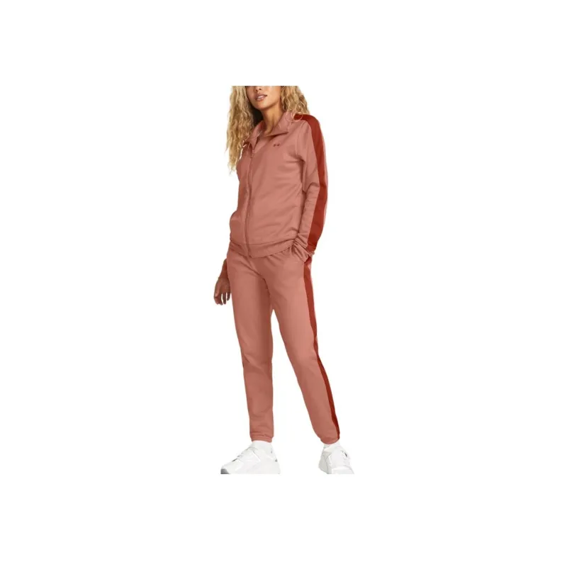 Under Armour Tricot Casual Suit Women's Earthy Orange-2