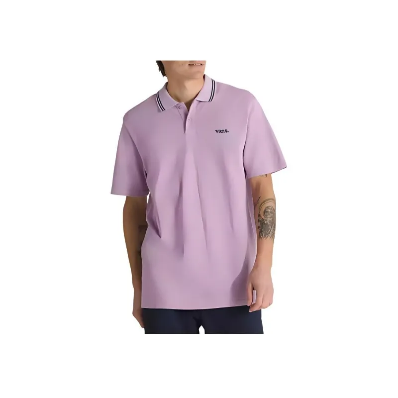 Vans Polo Shirt Men's Lavender Mist-1