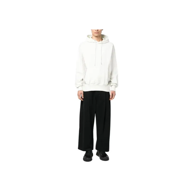 ANDERSSON BELL Lace Detailed Drawstring Hoodie-2