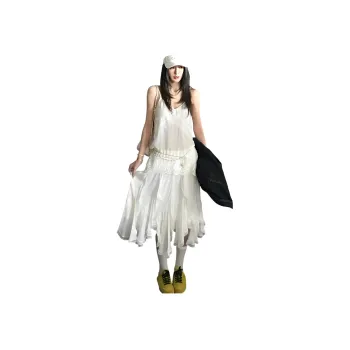 Flowers In Water Skirt Set Women's