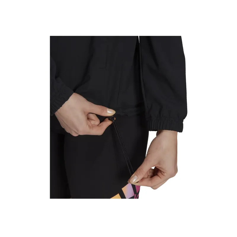 Adidas Essentials Gradient Anorak Jackets & Coats Women's Black-3