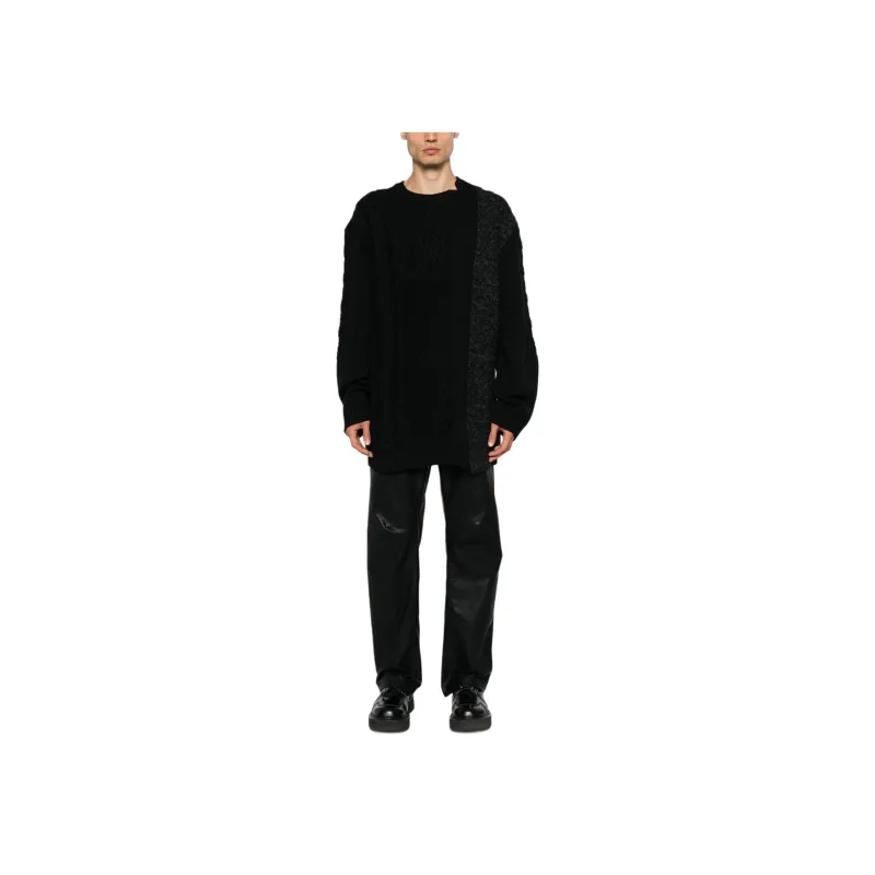 Yohji Yamamoto Cable knit Sweater-1
