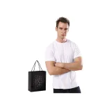 Crew Neck Short-Sleeved (White) 100% cotton Skin-Friendly/Moisture-Wicking Breathable