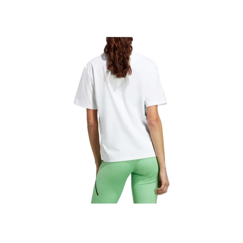Adidas By Stella McCartney Logo print Short sleeved T shirt-1