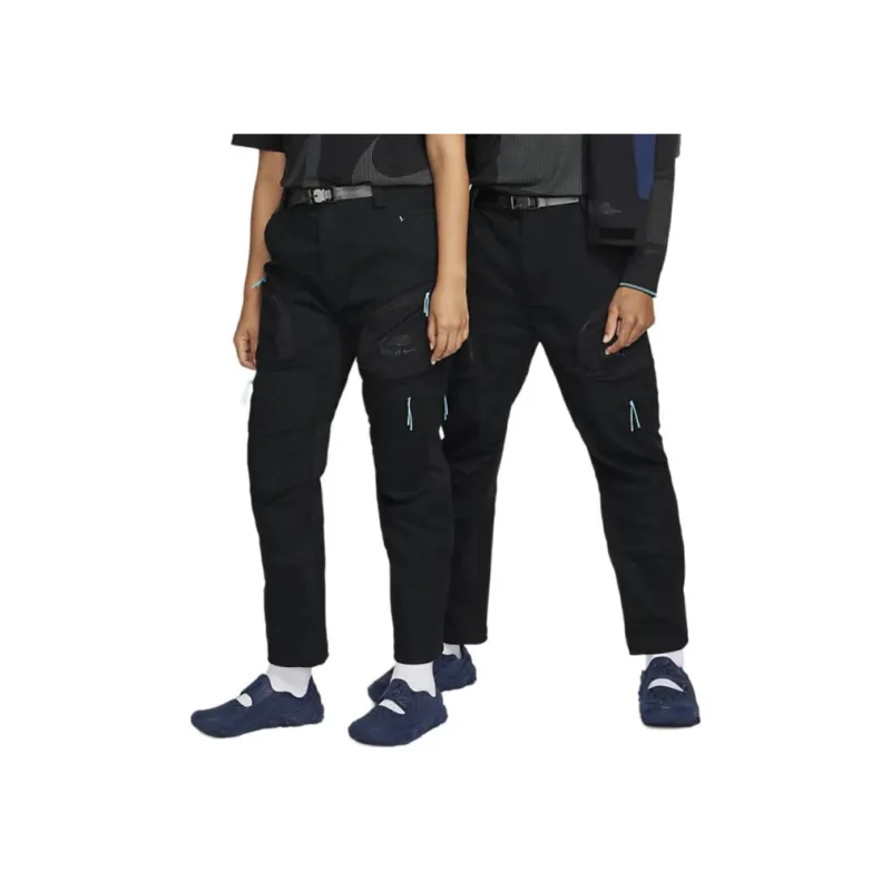Nike FW23 ISPA Series Belted Casual Pants Black L - POIZON