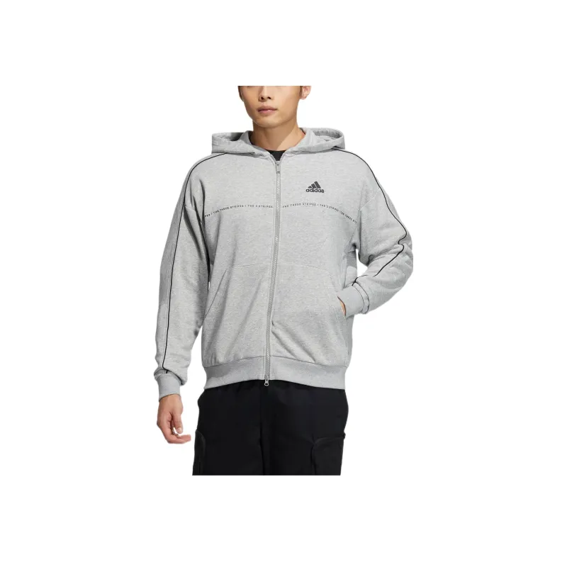 Adidas Sweatshirts Unisex Gray-2