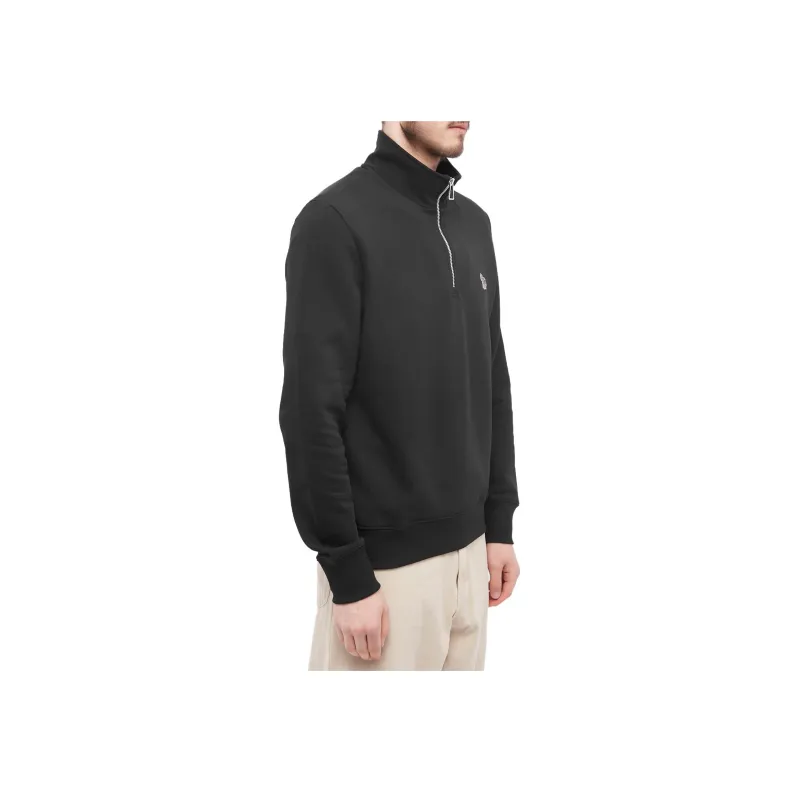 Paul Smith Logo patch Funnel neck Sweatshirt-2