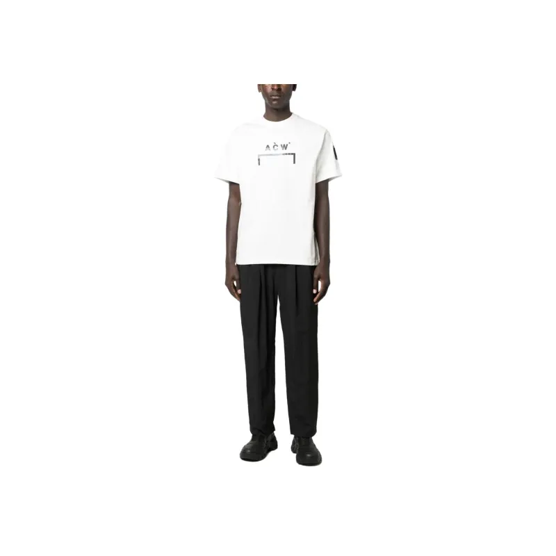 A COLD WALL* Logo print Crew neck T shirt-1