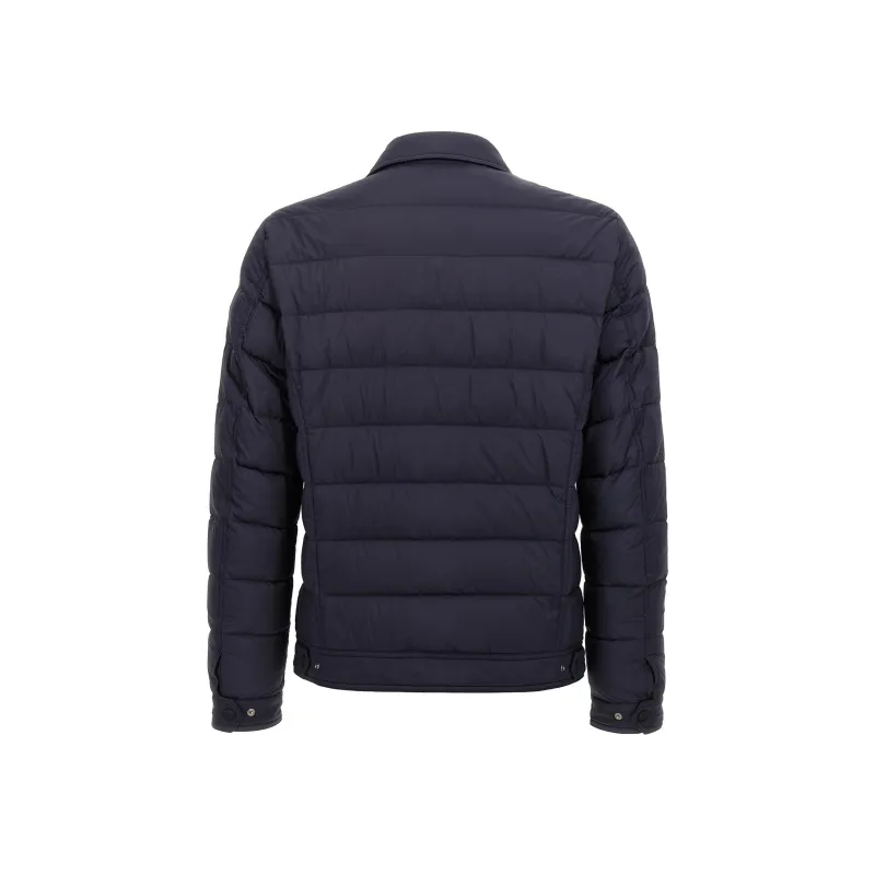 HERNO Snap-Buttoned Quilted Down Jacket-1