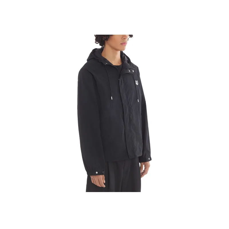 Maison Kitsuné Fox Head Patch Zipped Windbreaker-4