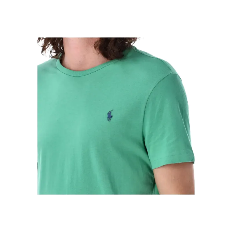 Polo Ralph Lauren Logo Embroidered Crewneck T Shirt-1