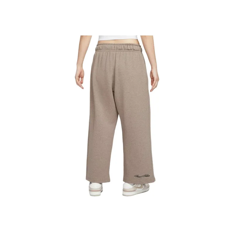 Nike Swoosh AS W NSW S TR EET OH FLC Knitted Sports Pants Women's Mink Brown-4