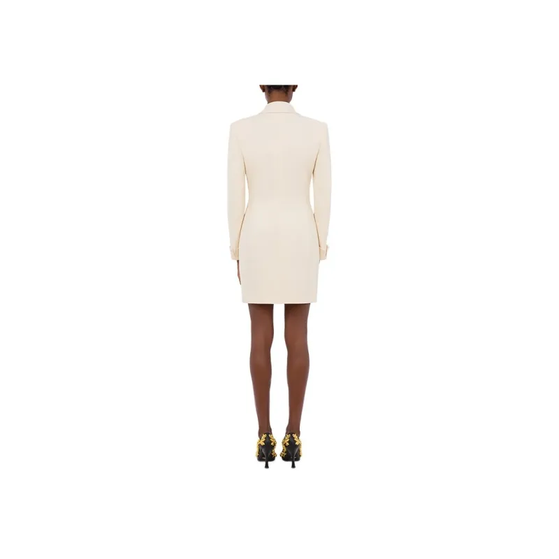 MOSCHINO Evening Dress Women's Ivory White-2