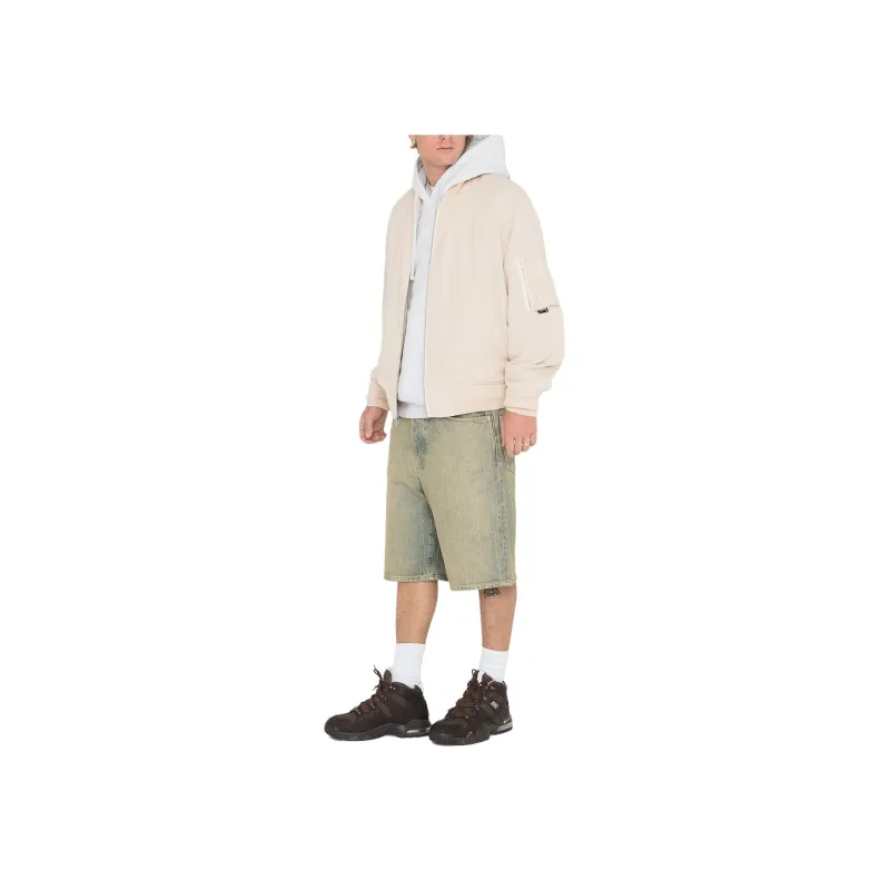 Stussy Linen Beach Bomber-2