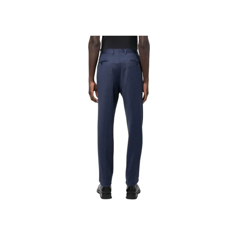 Canali Suit Trousers Men Blue-2