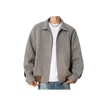 DJ.SPIRIT Jackets Unisex Old Money Brown Color